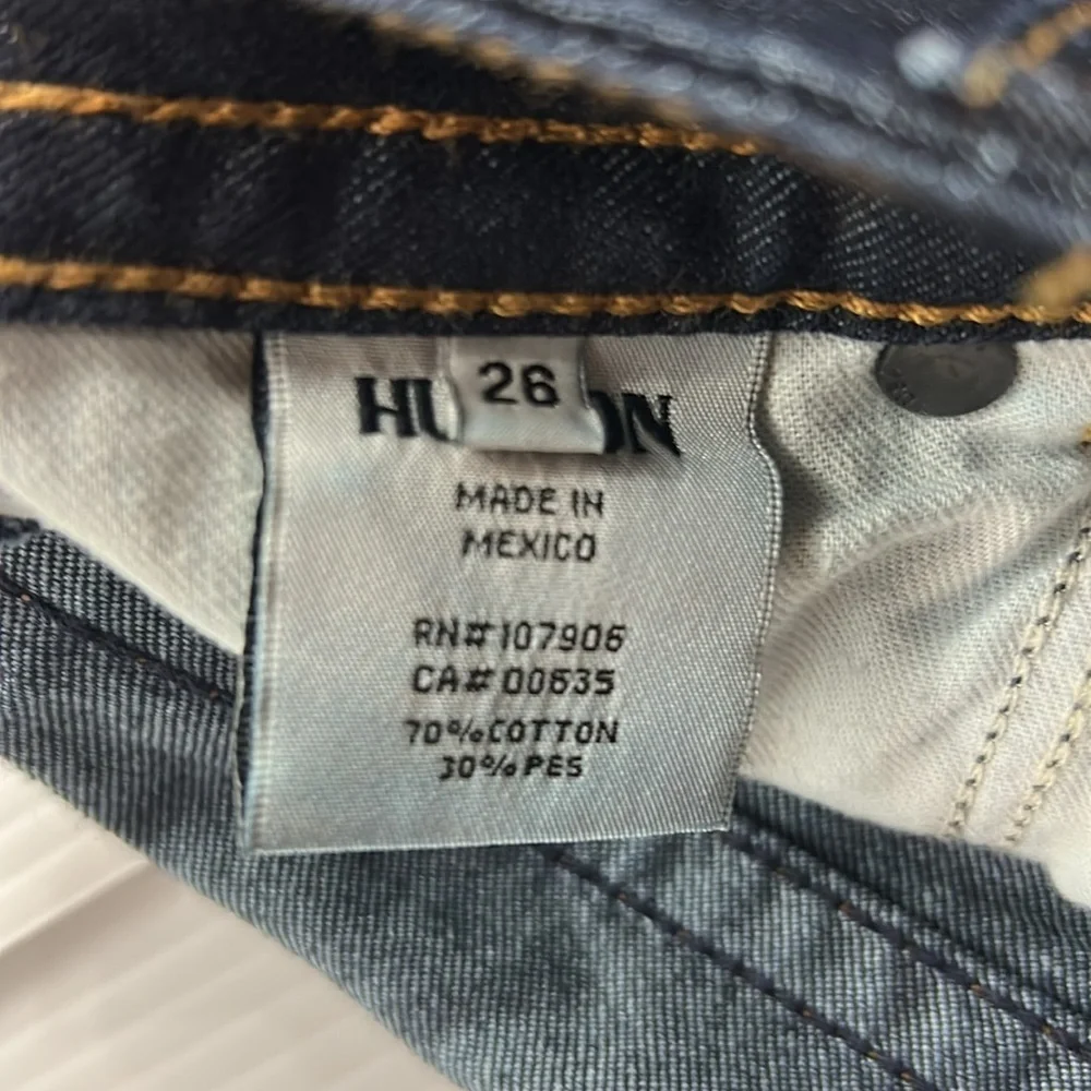 K97. Hudson Jeans Women's Dark Blue Skinny‎ Jeans (26)